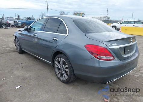 2017 Mercedes-Benz C 300 from USA, damaged, VIN 55SWF4JB8HU233863
